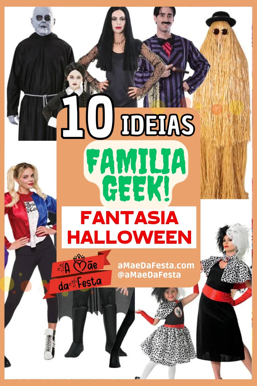 10 ideias de fantasia de Halloween em família * A Mãe da Festa